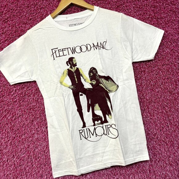 Fleetwood Mac Rumours Album Cover Rock Tee XS - Picture 3 of 4